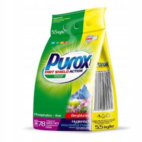 CLOVIN PRALNI PRAŠEK PUROX UNIVERSAL 5,5KG VREČ