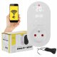 Gospodinjski regulator temperature SMART NEST BLACK z WiFi