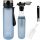 Tesna steklenica z merilno skodelico MOMO WAY bpa free tritan bidon 1l