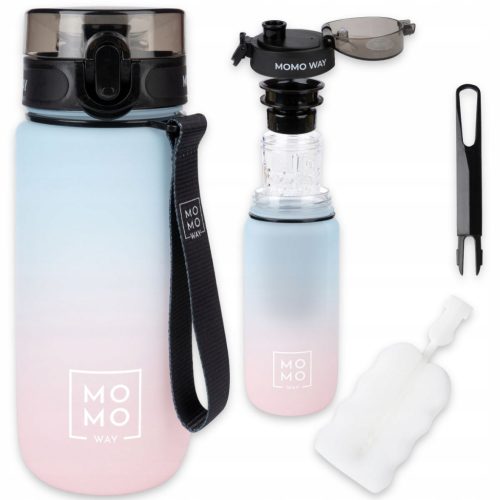 MOMO Slovenija Tritan steklenica za vodo z merilno skodelico 600 ml BPA Free