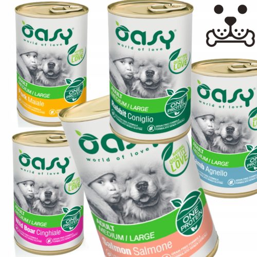 Oasy mokra hrana za pse mono mix set 5 x 400 g
