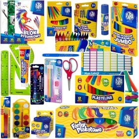 Astra XXL šolski komplet za ustvarjanje 22 kosov