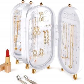 Zeleni organizator nakita za naszyjniki in uhane CB16ZIE