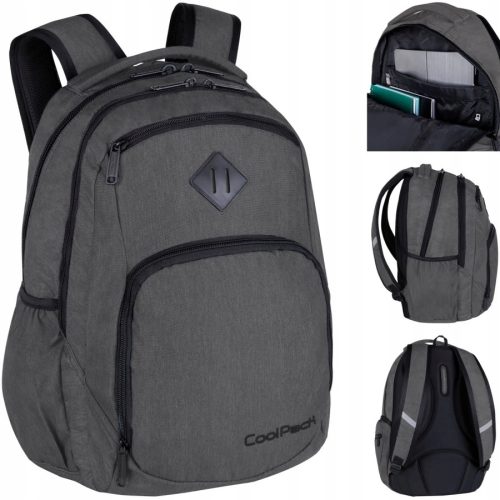 Modri mladinski nahrbtnik CoolPack Break Grey