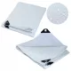 Vodoodporna Okrevalna Ponjava 4x5 m z Aluminijastimi Očki - Bela