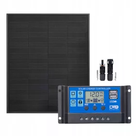 Solarni komplet visoke učinkovitosti 50W 10A 2xUSB