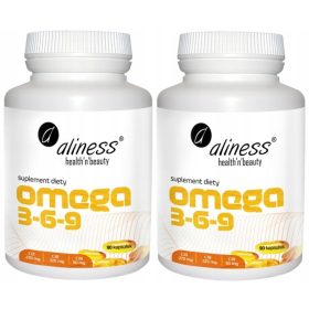   Aliness Omega 3-6-9 270/225/50 mg - Naravna mešanica olj v mehkih kapsulah