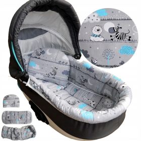 DOBER Komplet za gondolo + Vzmetnica + 2x Vzglavnik