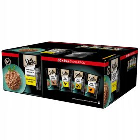   Slovenian name: Sheba občutljiva mokra hrana za mačke Poultry Flavors v želeju 80x85 g

SEO-optimized description: 
Sheba® Občutljiva Drobiževa Okusa je skrbno izbrana mešanica nežnih koščkov v čudovi