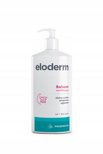 Eloderm vlažilni balzam za telo, 400ml - idealen za suho kožo
