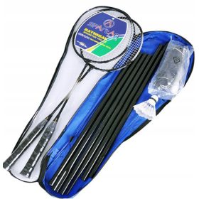   Badmintonski komplet SPARTAN Deluxe za igranje dvojic + MASTERSPORTS Vodnik za zdrav življenjski slog