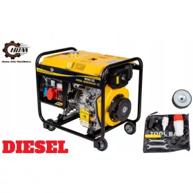 Prenosni trifazni dizelski generator HDM 4000 W
