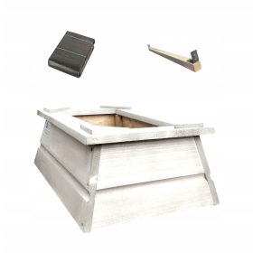    Nagrobni pokrov/Nagrobni rob/ Lesen otroški nagrobnik 60x40 DNT