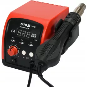 Yato 750 W vročezračni spajkalnik z LED zaslonom