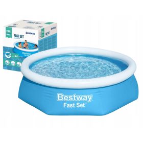   Okrogli otroški bazen Bestway Fast Set model 57448 244 x 61 cm