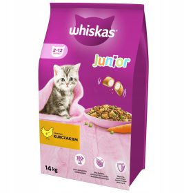  Whiskas piščanec suha hrana za mačje mladiče 14 kg