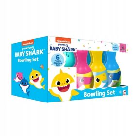 Zabavni komplet za kegljanje Baby Shark