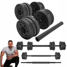 Be4Sport Prilagodljive bitumenske ročice 2x 10 kg