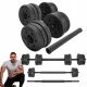 Be4Sport Prilagodljive bitumenske ročice 2x 10 kg