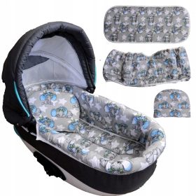   Univerzalni voziček 3v1 z novim vložkom, penastim vzmetnicom in blazino