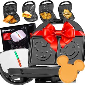 Opiekacz do kanapek Masterplate 5w1 1200 W srebrno/siv