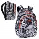 Večpredmetni šolski nahrbtnik CoolPack Joy S Grey Ball, 21L