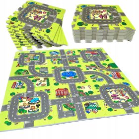 Pianasta podloga ULICE MESTA PUZZLE 9 Ceste