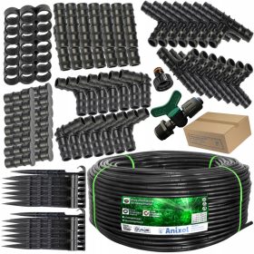   Kapljajoča linija z dodatki za namakanje 100m MEGA SET ANIXOL 202 kosov