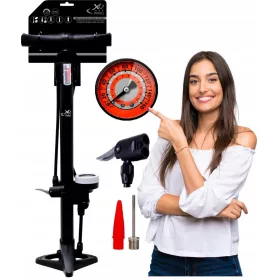   Pnevmatska črpalka za kolesa z manometrom XQMAX PRO 160Psi (11Bar)