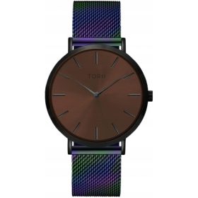   Moška in ženska ura TORII B38MM.DB, barvita modna, klasična, elegantna