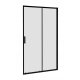 Vrata Radaway Premium Pro Black DWJ 100x200 cm črne DESNA