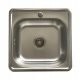 Zlewozmywak ANW HOME Premium iz nerjavečega jekla 48x48x16 cm