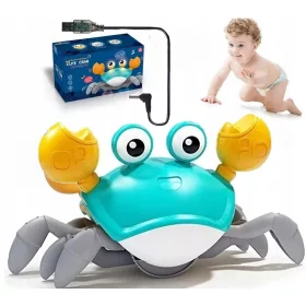Plazeči KRAB interaktivni zvok BATERIJA