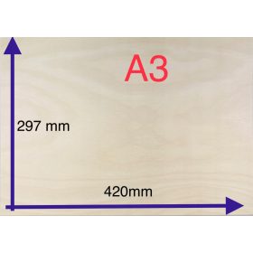 3MM SLOJEVITE PLOŠČE, VELIKOST A3 cm, Kl. 2 ZA LASER