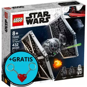   LEGO Star Wars Imperial TIE Fighter + LEGO Heart Keychain Set