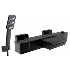   Baterija za kad s termostatom Reihe TERMO + nadometni tuš set Reihe Cubic