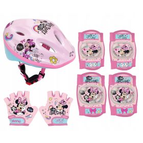    KOLESARSKA ČELADA otroška MINNIE Mouse 52-56 cm + 2 ostala izdelka