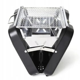    ŽAR KOVČEK TURISTIČNI ZLOŽLJIV NA OGLJE VRTNA LUČ KOMPAKT