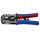 Klešče za stiskanje vtičev RJ45 Knipex 97 51 13