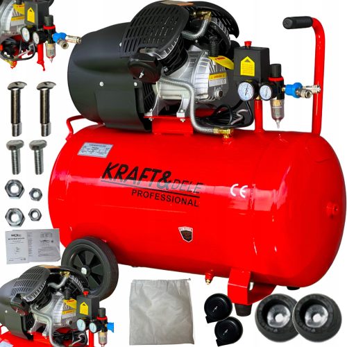 Oljni kompresor Kraft&Dele KD1483 100 l 8 bar