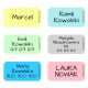 Imenske nalepke za otroke Stickers, imenske nalepke, 60 kosov