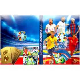   Nogometni album za UEFA Euro 2024 s 240 kartami + 90 dodatnimi karticami vključno z zlatimi kartami World Football Stars