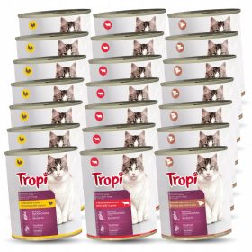 KARMA ZA MAČKE V KONZERVAH MEŠANICA OKUSOV 21X830G