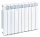  Diamantni aluminijasti radiator 1526 W bel 800 x 578 x 95 mm - stranski priključek
