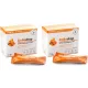 2× Aura Herbals Colladrop Forte 10. 000 mg - hidroliziran morski kolagen tipa I in III, vitamin C in koencim Q10, 30 vrečk