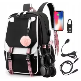 PLECAK ZA ŠOLO USB ZESTAW