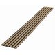 Lamele 3D 6 kosov na filcu 275 cm x 27 cm DĄB