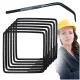 Ojačana zgradba stremen 15x15 cm SET 50 kos premer 6 mm + BREZPLAČEN ključ