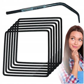   Močna in vzdržljiva strzemena 20x20 cm fi 6 mm SET 50 kosov + GRATIS ključ