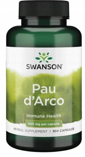 Prehransko dopolnilo Full Spectrum Pau d'Arco 500 mg - 100 kapsul